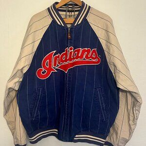 Vintage MIRAGE Cleveland Indians Reversible Jacket – Size M/L